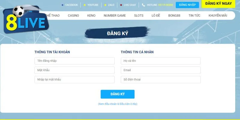 Tải xuống ứng dụng 8LIVE là cách truy cập an toàn nhất