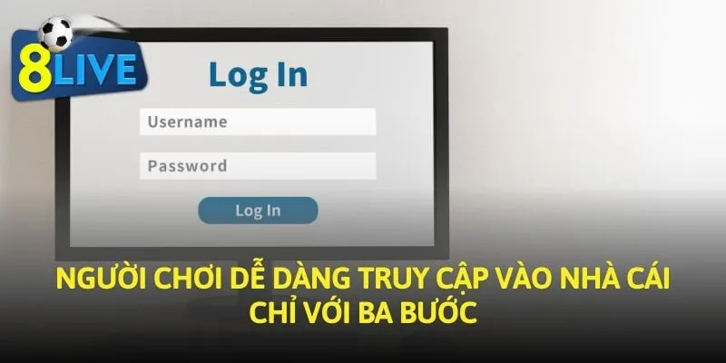 Đăng nhập bằng ứng dụng cũng tiện lợi không kém